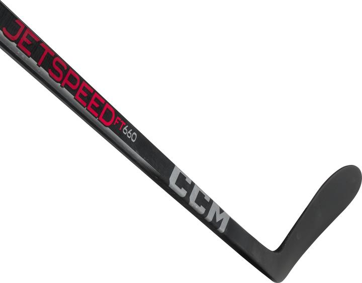 Actual product image CCM JetSpeed FT 660 INT Hockey Composite Stick (rechts, 29, INT 55 Flex) (Right)
