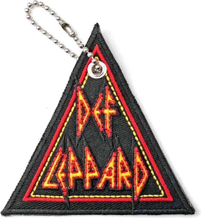 Actual product image Def Leppard Tri-Logo Schlüsselanhänger