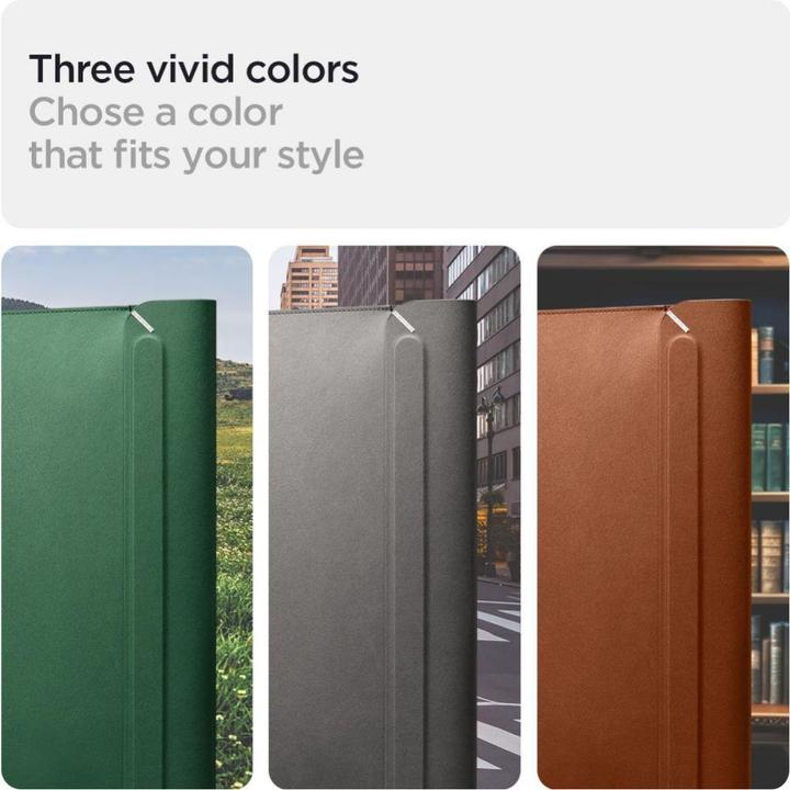 Actual product image Spigen Valentinus Sleeve Laptop 13-14 szary/city grey AFA06415 (14")