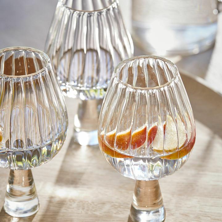 Image du produit Loberon Glas 4er Set Bavella klar (0.17 l, 4 x)