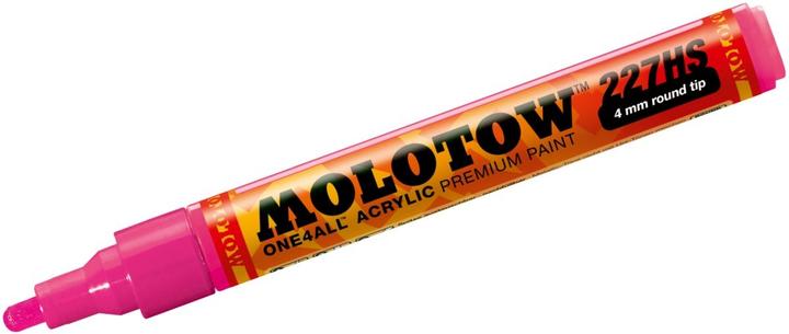 Actual product image Molotow Felt-tip pen One4all 227HS neon pink fluorine (neon pink fluorecent, 4 mm, 1 x)