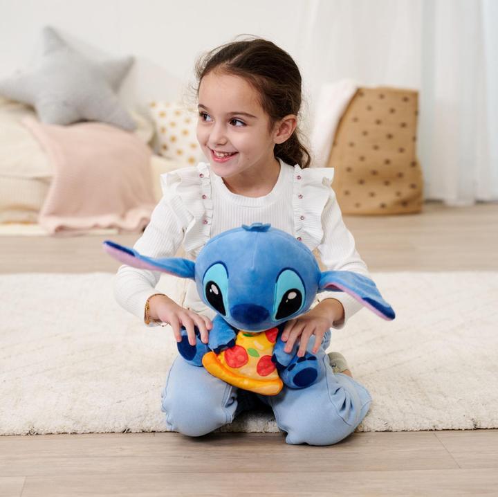 Image du produit Simba Disney Stitch avec pizza, 25cm (25 cm)