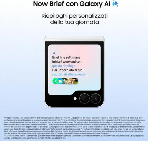 Actual product image Samsung Galaxy Z Flip7 FE (256 GB, White, 6.70", SIM + eSIM, 5G)