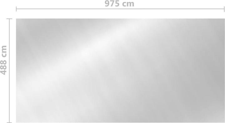 Actual product image vidaXL Poolabdeckung