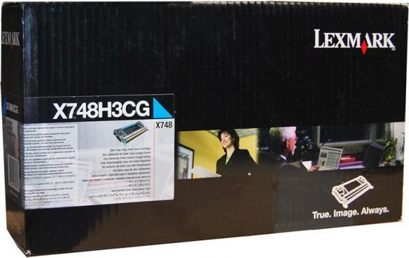 Produktbild Lexmark Toner cyan Orig.Nr. X748H3CG (C)