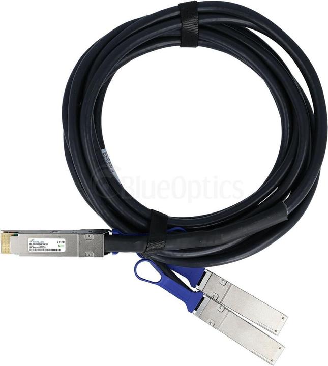 Produktbild BlueOptics Direct Attach Kabel 200GBASE-CR8 QSFP-DD/2xQSFP28 3 Meter