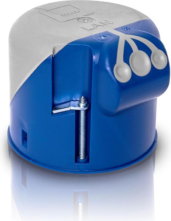 Produktbild F-Tronic ftronic Hohlwand LAN/Netzwerk Gerätedose 60mm tief Inhalt St