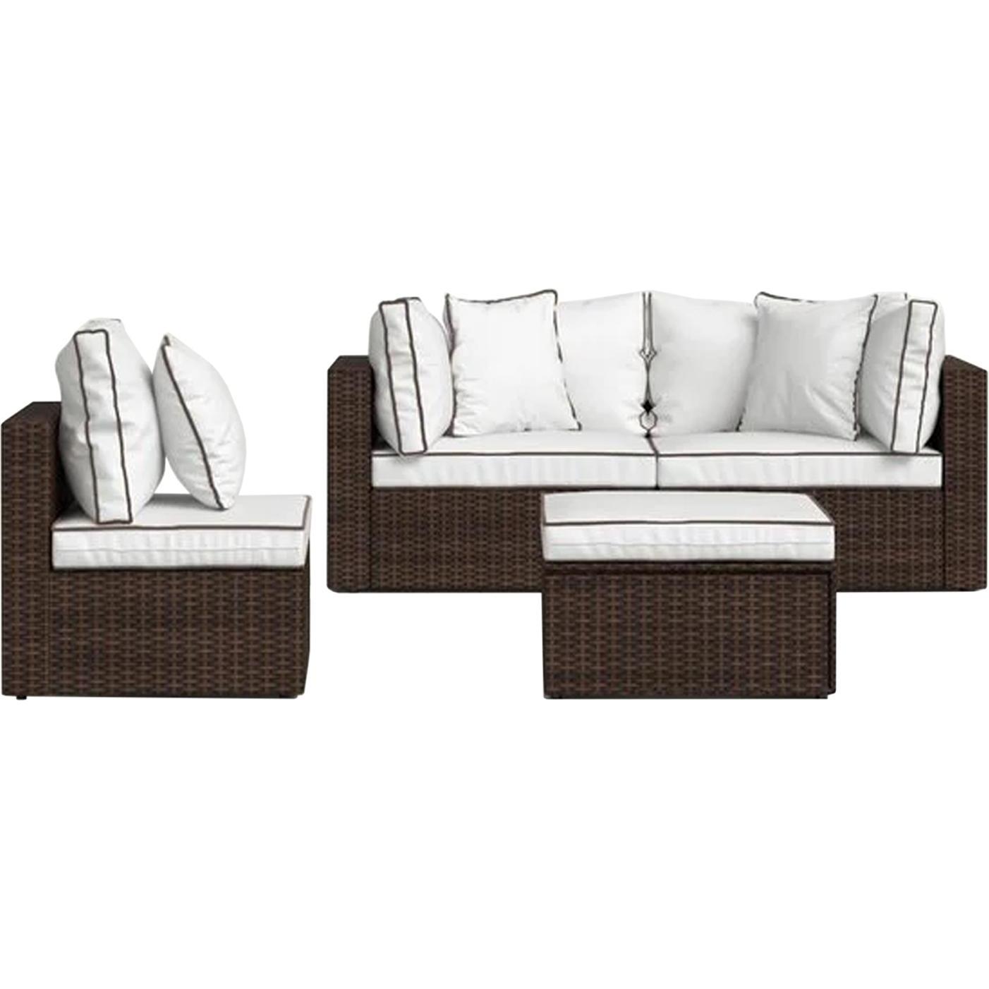 HTI-Living, Gartenlounge, Terrassenmöbel Cariati