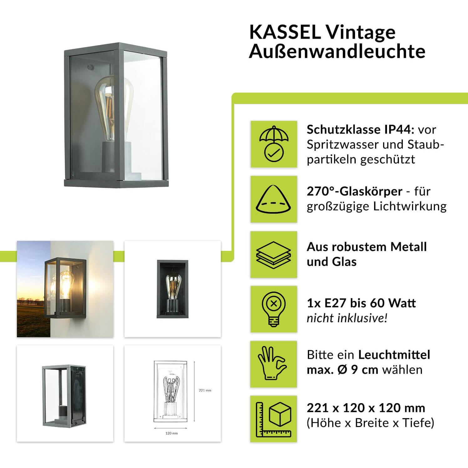 Thumbnail - Trio, Gartenbeleuchtung, Kassel (E27, IP44)