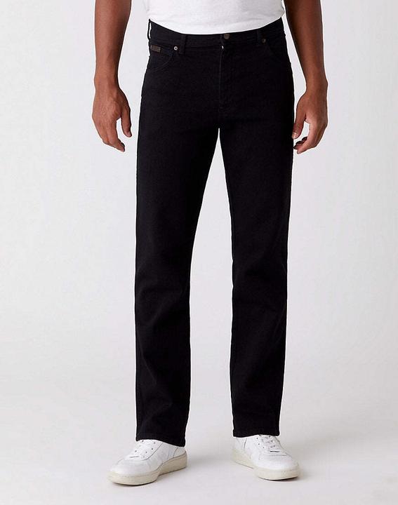 Actual product image Wrangler Texas stretch jeans black overdyed (W33/L30)