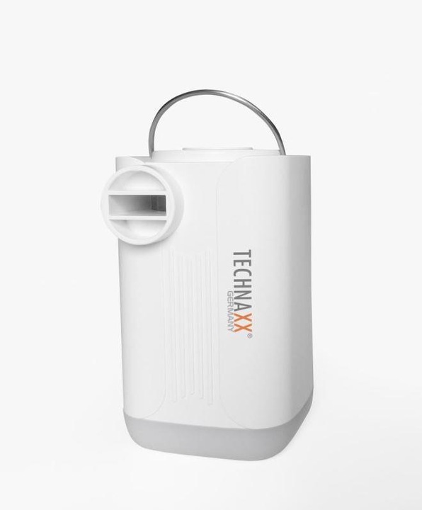 Produktbild Technaxx Mini-Akku-Luftpumpe mit LED-Lampe
