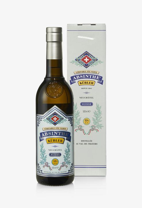 Produktbild Kübler Absinthe (53 %, Schweiz, 1 x 50 cl, Absinth)