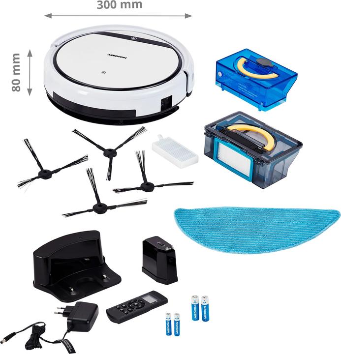 Produktbild Medion MD 18501 (Saugwischroboter)