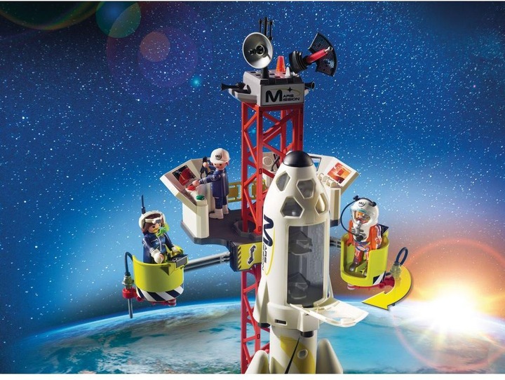 Produktbild Playmobil Mars-Rakete mit Startrampe (9488, Playmobil Space)