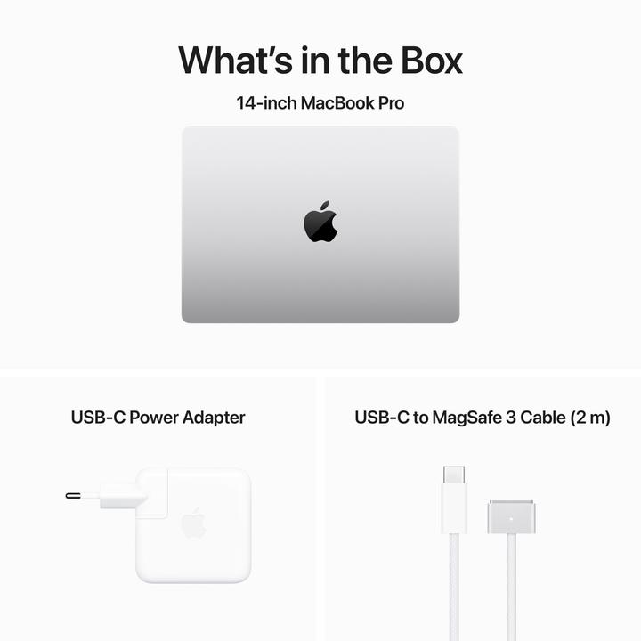 Actual product image Apple MacBook Pro - Late 2023 (14", M3, 8 GB, 1000 GB, DE)