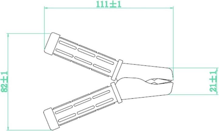 Image du produit Tru Components Pince de charge 80 A/30 V/DC