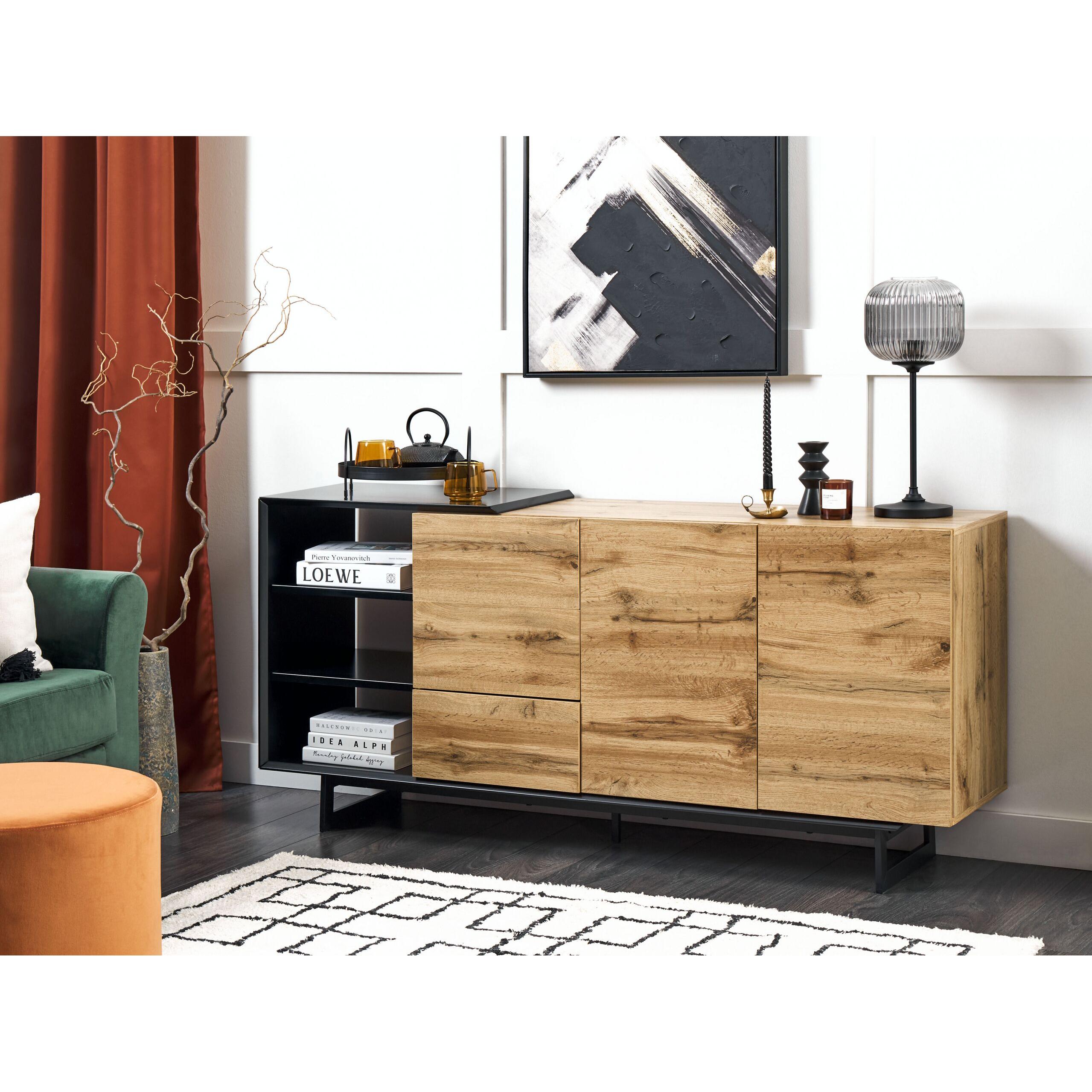 Thumbnail - Beliani, Kommode + Sideboard, Fiora (160 x 40 x 75 cm)