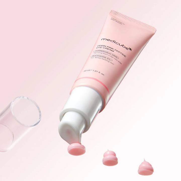 Actual product image Medicube PDRN Pink Peptide Eye Cream (Eye Care Cream, Day, Night, 30 ml)