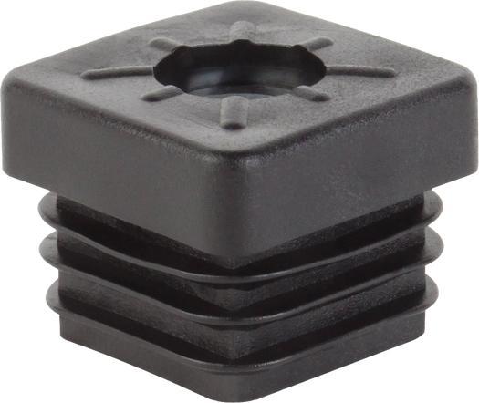 Produktbild Kaiserthal Gewindestopfen 25x25 mm Kunststoff mit Gewinde M8, 4 St.