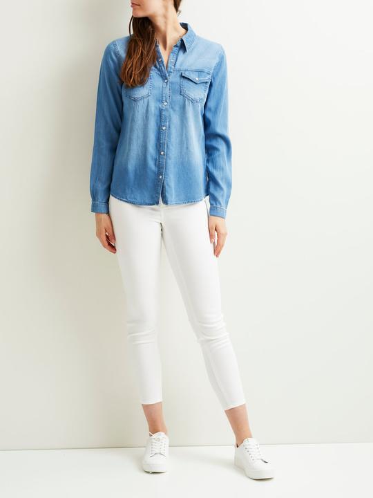 Immagine prodotto Vila Camicia in denim con tasche (XS)