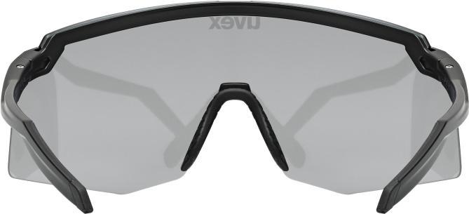 Actual product image Uvex pace stage (black matt (silver), Mirror Silver)