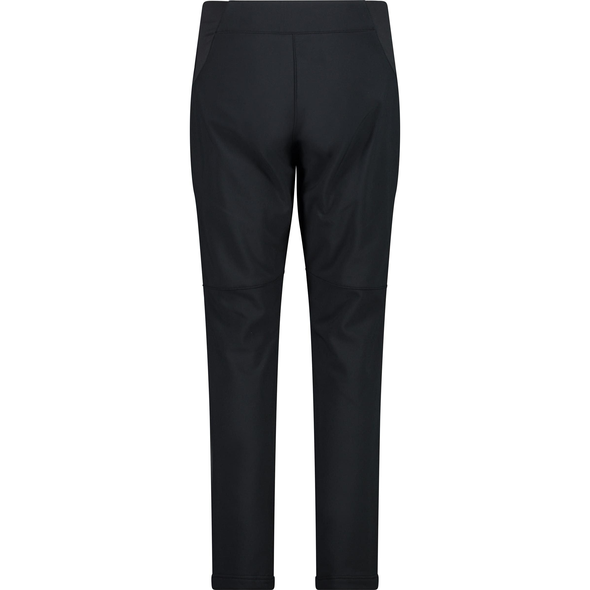 Thumbnail - CMP Campagnolo, Damen, Outdoorhose, Long Softshell Hose (42, L), Schwarz, 42, L