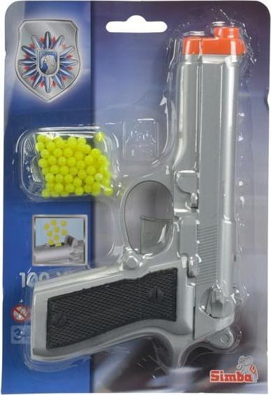 Produktbild Simba Kugelpistole mit Munition, 3-sort.