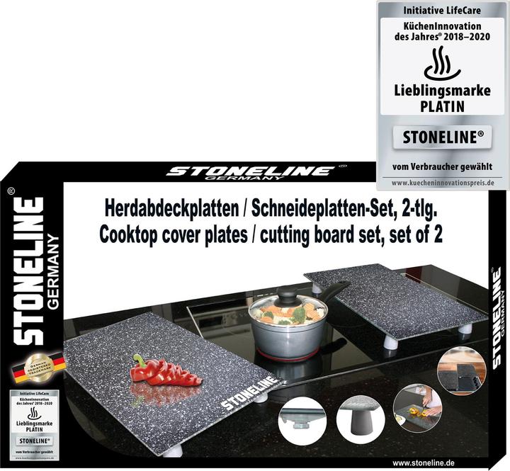 Produktbild Stoneline Herdabdeckplatten / Schneideplatten-Set