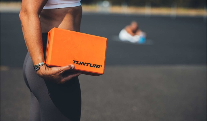 Actual product image Tunturi Yoga Block Klotz