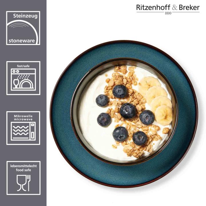 Actual product image Ritzenhoff & Breker Breakfast service 12 pcs. blue (12 pcs.)