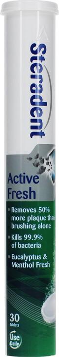Image du produit Steradent Active Fresh Daily Cleaner 30 comprimés