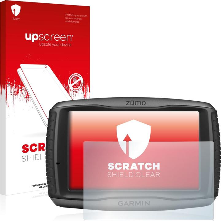 Produktbild upscreen Schutzfolie für Garmin zumo 590LM Displayschutz Displayschutzfolie Folie Klar Transparent
