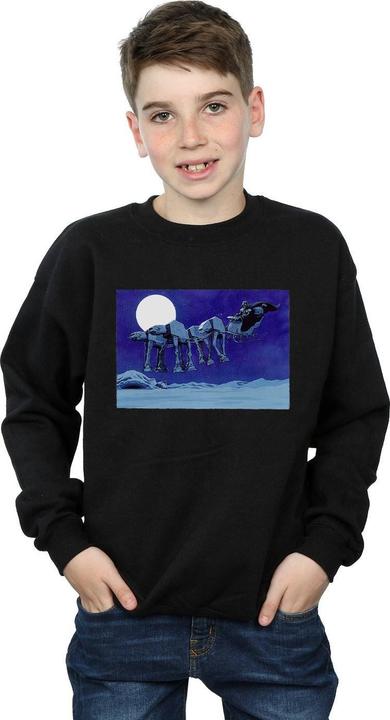 Image du produit Star Wars - Sweat CHRISTMAS AT-AT SLEIGH - Garçon (128)