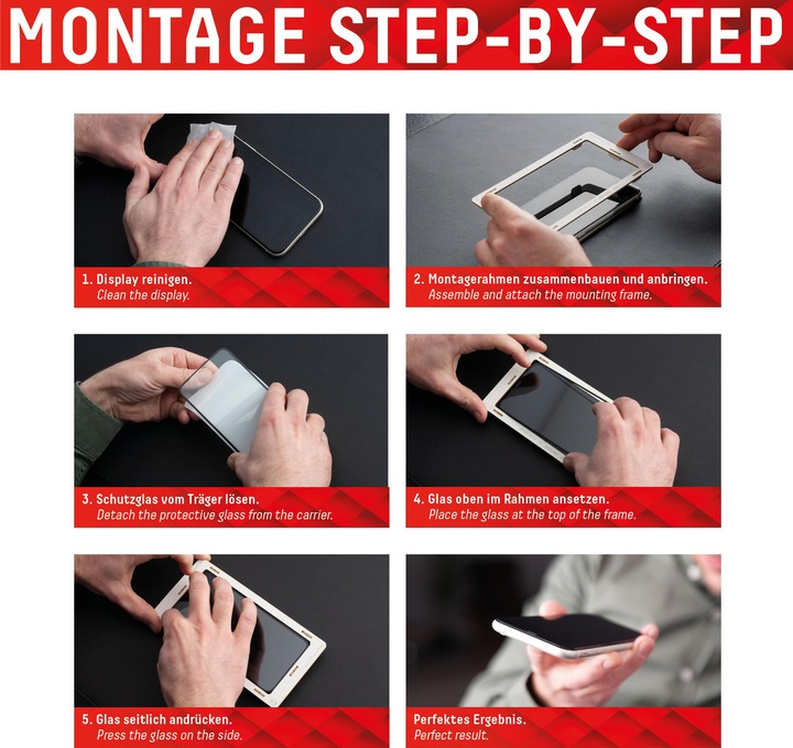 Image du produit Displex Real Glass, Privacy Full Cover Panzerglas (1 pièce(s), Samsung Galaxy S21 5G)