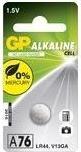 Actual product image GP Batteries Button cell alkaline (1 pcs., LR44, 110 mAh)