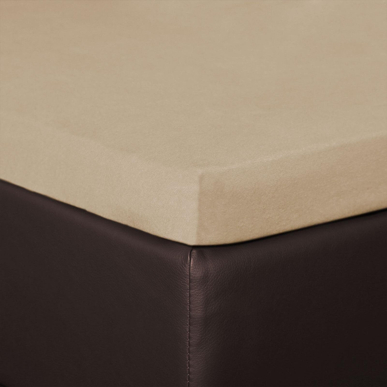 BettwarenShop, Fixleintuch, Topper Spannbetttuch (140-160 x 200-220 cm)