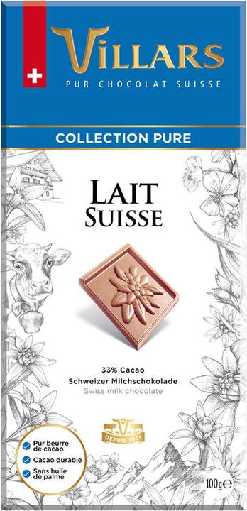 Image du produit Villars Milchschokolade (112 g)