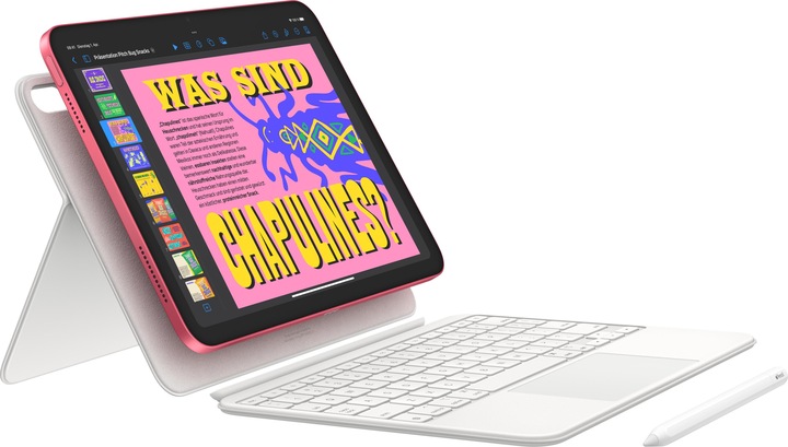 Image du produit Apple iPad 2025 (11e génération) (5G, 11", 128 Go, Pink)