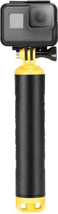 Actual product image Telesin Rubber Floating Hand Grip for Action and Sport Cameras (GP-MNP-300-YL)