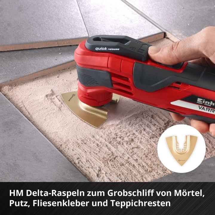 Actual product image Einhell Multitool-Set, 708110, XL-PLUS-Case, 10-teilig