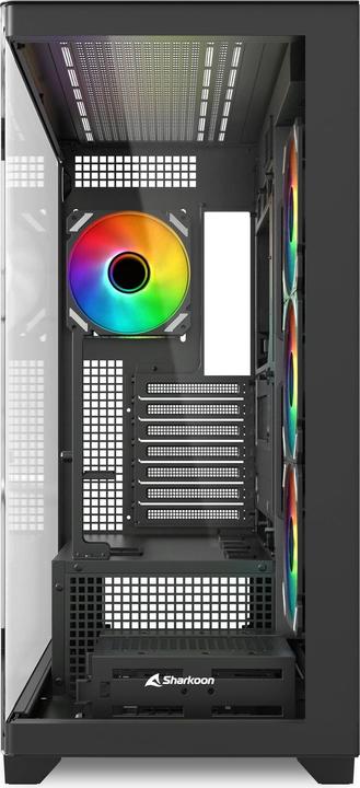Produktbild Sharkoon PC-Gehäuse ELITE SHARK CA500 Schwarz, Unterstützte (ATX, mATX, Mini-ITX)