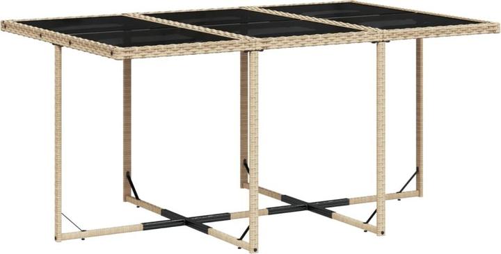 Produktbild vidaXL Gartenmöbel Essgruppe Gartengarnitur Sitzgruppe 17tlg. Grau Poly Rattan (330 cm)