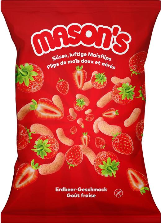 Produktbild Mason's Maisflips mit Erdbeergeschmack (50 g, 1 Stk.)