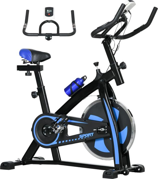 Produktbild SportNow Heimtrainer Stahl, ABS Blau