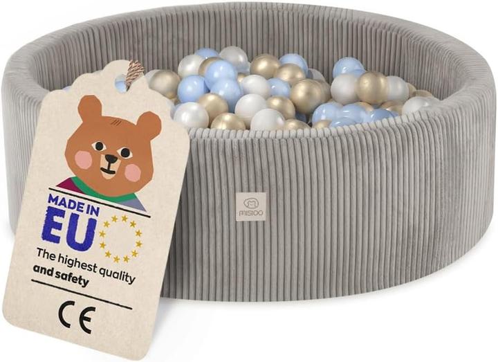 Gris, Or, Perles bleues