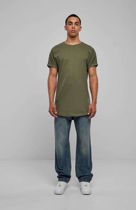 Actual product image Urban Classics Long Shaped Turnup Tee (XXL)