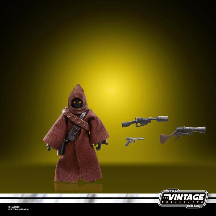 Actual product image Hasbro Star Wars Episode IV Vintage Collection Playset Streets of Mos Eisley with Jawa Action Figure