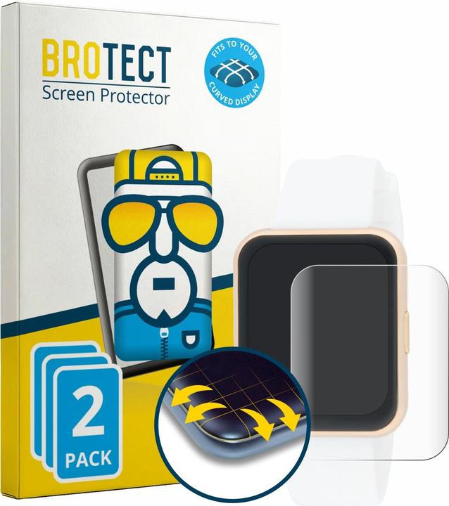 Produktbild BROTECT Fullscreen für Liu Jo Voice Slim 2.0 SWLJ201 Schutzfolie Displayschutz Folie Klar Transparent