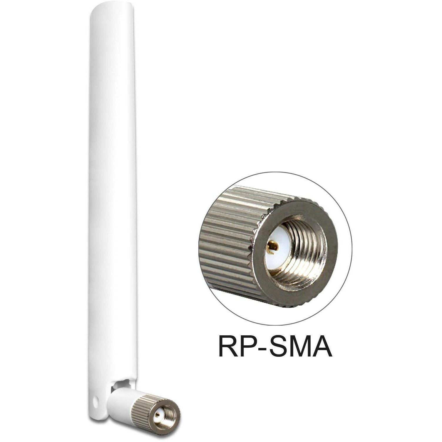 Delock WLAN Antenne, 2-5dBi, mit Kippgelenk (WLAN) (88460)