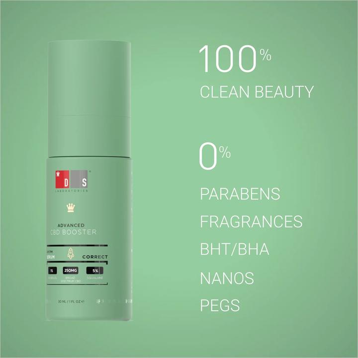 Actual product image DS Laboratories Advanced CBD Booster Serum (30 ml)